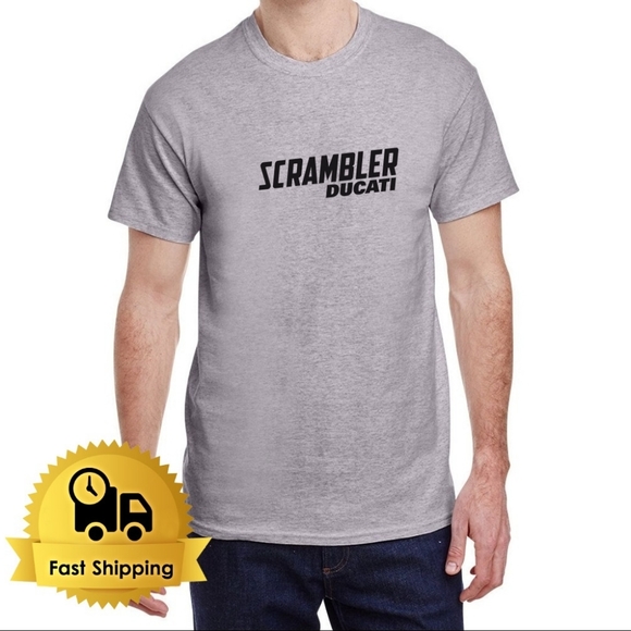 Ducati Scrambler t-shirt biker tees caferacer tees - Picture 1 of 1